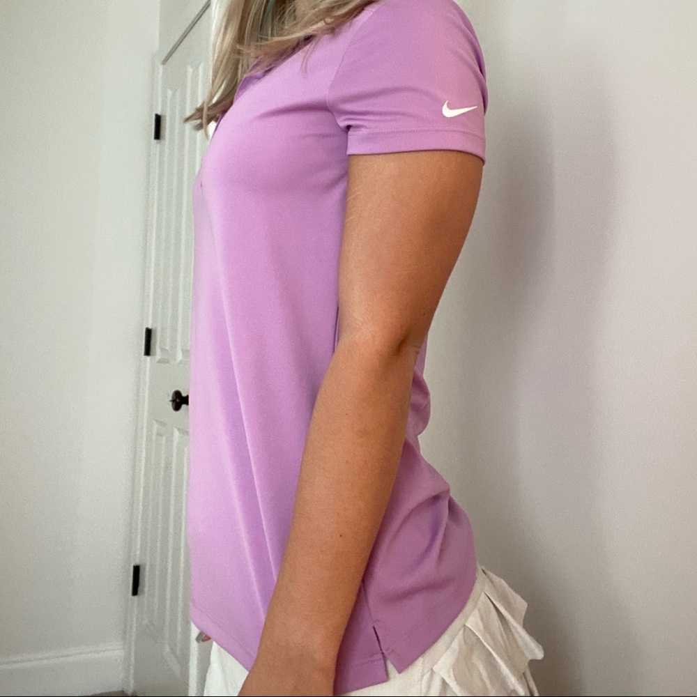 Purple Nike Polo